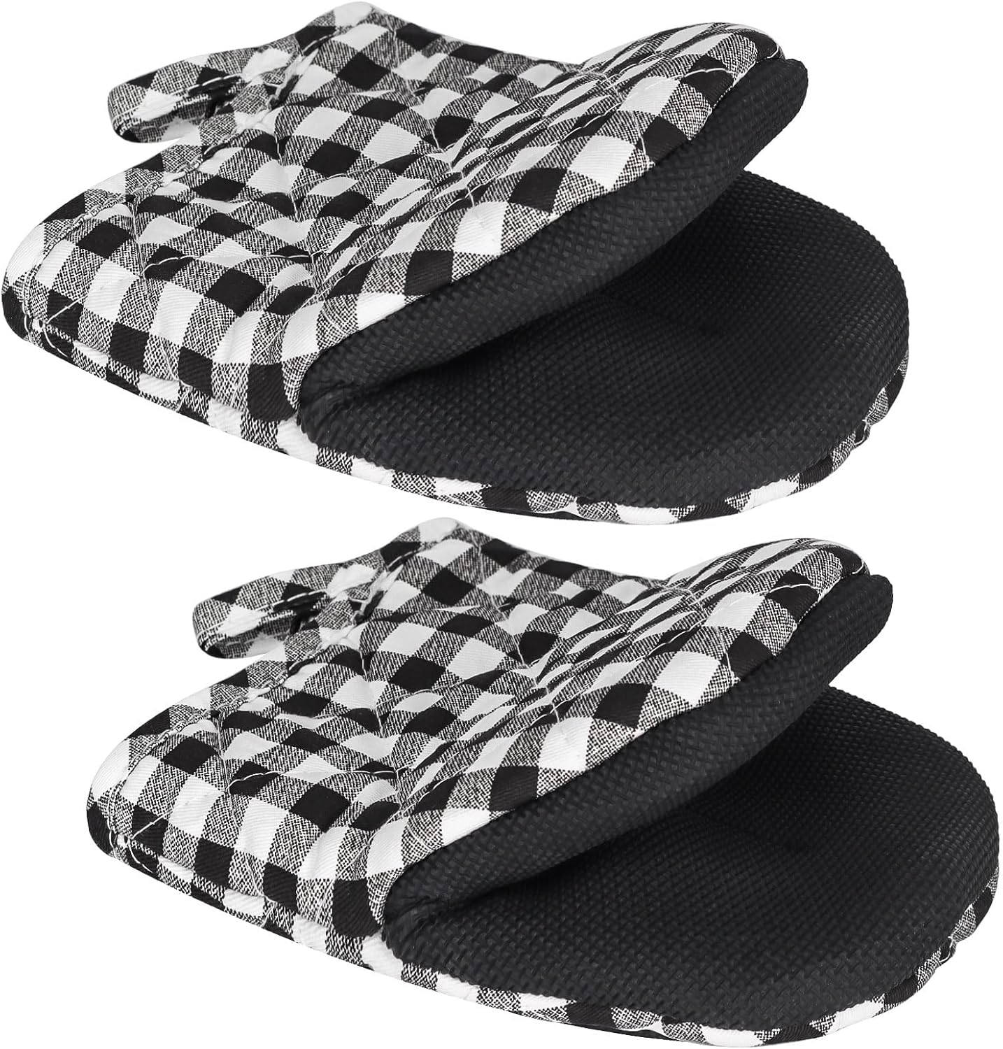 1 par de guantes cortos para horno, guantes de silicona para horno de cocina, resistentes al calor, 500 , mini guantes para horno con superficies de