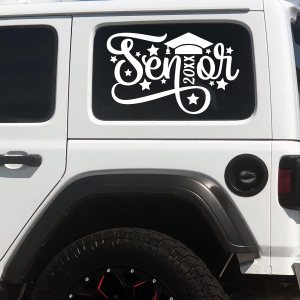 2024 Graduation Car Decorations, Class of 2024 Vinyl Decal, Senior Car Sticker, Grad Car Decor, Several Sizes and Colors 2024 Graduation Car Decorations, Class of 2024 Vinyl Decal, Senior Car Sticker, Grad Car Decor, Several Sizes and Colors