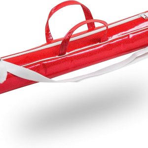 Bolsa de bastón giratorio con correa ajustable para bastón giratorio de 30 pulgadas – Estuche de baton brillante rojo rubí para bastones de baile Bolsa de bastón giratorio con correa ajustable para bastón giratorio de 30 pulgadas – Estuche de baton brillante rojo rubí para bastones de baile