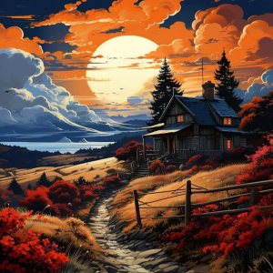 Meothan Kit de pintura por números para adultos, 16 x 12 pulgadas, lienzo de dibujo, pintura por números, arte para principiantes, niños y adultos, Meothan Kit de pintura por números para adultos, 16 x 12 pulgadas, lienzo de dibujo, pintura por números, arte para principiantes, niños y adultos,