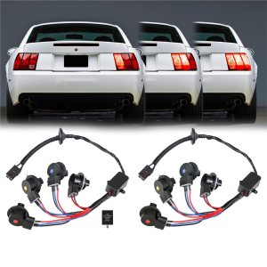 USR 96-04 V6GT Plug and Play Juego de arnés de cable de luz trasera Activación para función de señal secuencial (izquierda + derecha) – Compatible USR 96-04 V6GT Plug and Play Juego de arnés de cable de luz trasera Activación para función de señal secuencial (izquierda + derecha) – Compatible