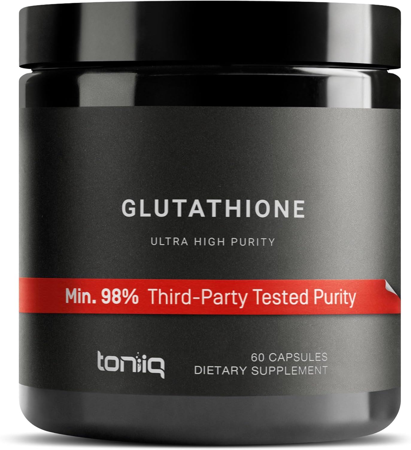 Suplemento de glutatión de ultra alta resistencia, fórmula concentrada de glutatión reducida de 1000 mg – 98% altamente purificado y biodisponible –