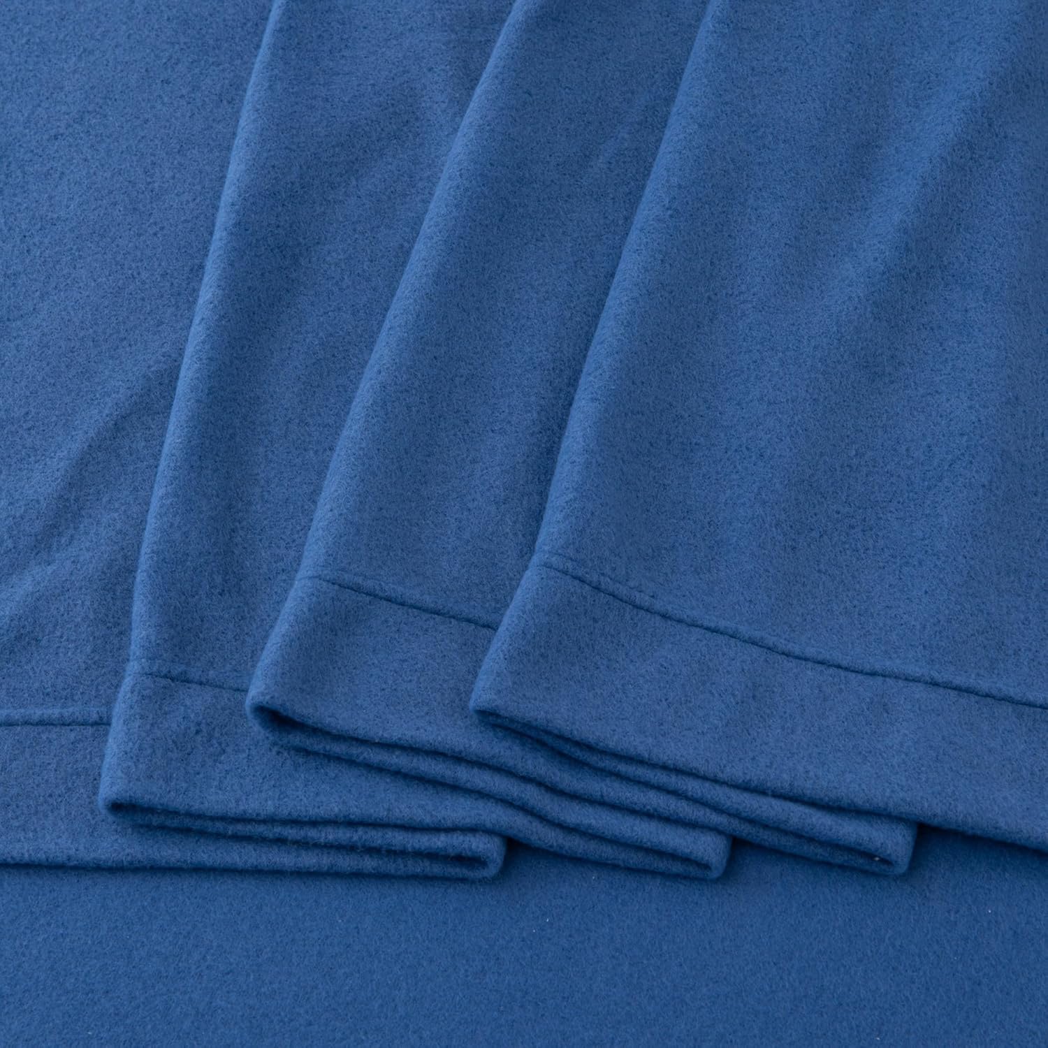 Juego de sábanas de felpa extra suave. Sábanas de invierno acogedoras, tibias, suaves, permiten la ventilación, colores lisos Colección Christina