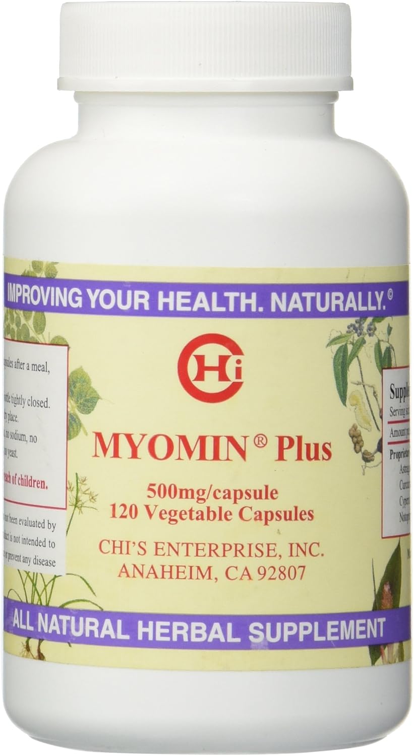 Chi’s Enterprise Cápsulas Myomin Plus, 500 mg, 120 cápsulas