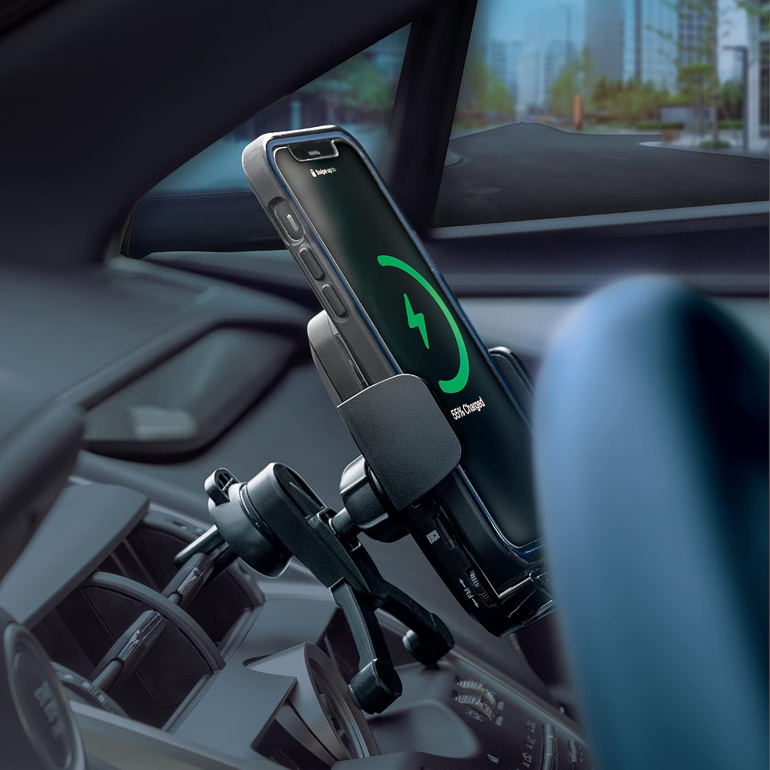 Car and Driver Transmisor FM Bluetooth con cancelación de ruido para automóvil  Transmite música, haz llamadas a través de la radio FM del automóvil