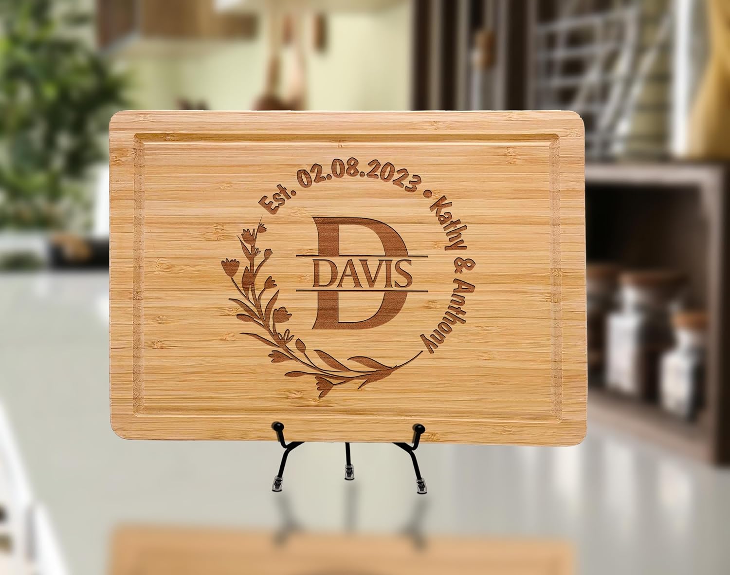 Personalized Cutting Board, Couples Gift for Wedding, Anniversary, Housewarming, Engagement, Christmas, Birthday, USA Handmade Cutting Boards, Great