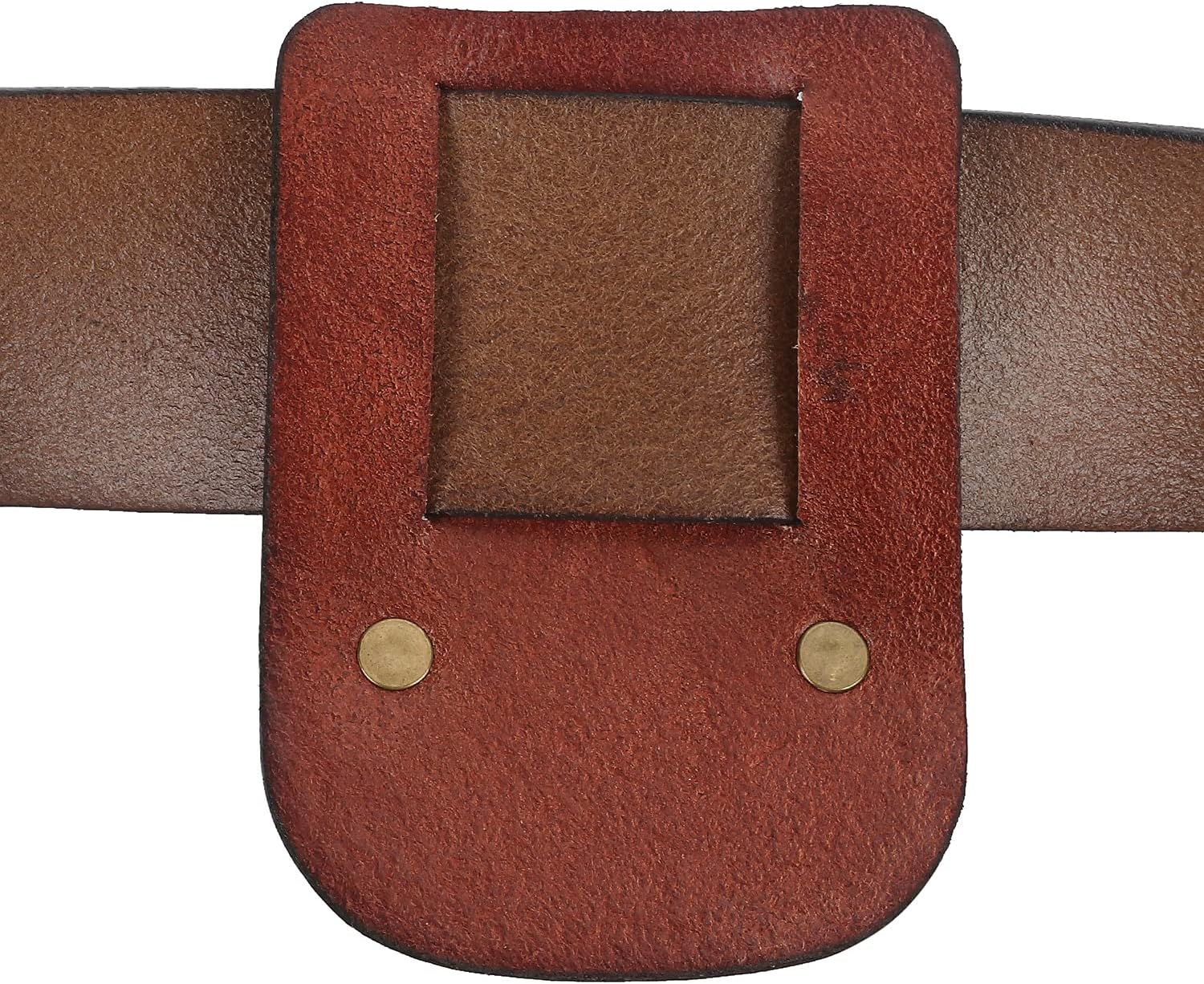 TOURBON – Soporte para cinta métrica (2 unidades), color rojo y marrón