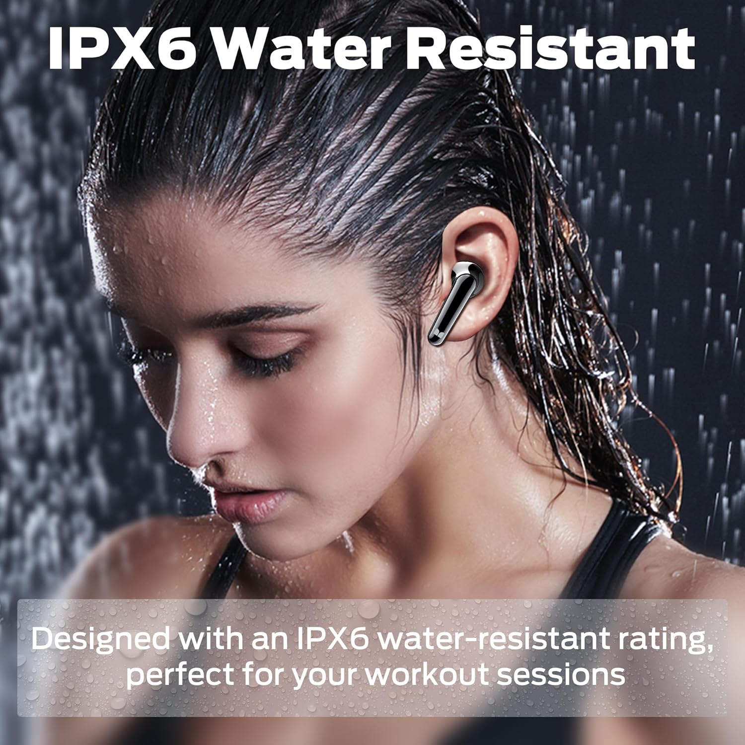 Monster N-Lite 203 AirLinks – Auriculares inalámbricos Bluetooth HiFi Stereo, auriculares inalámbricos con reproducción de 30 horas, carga tipo C,