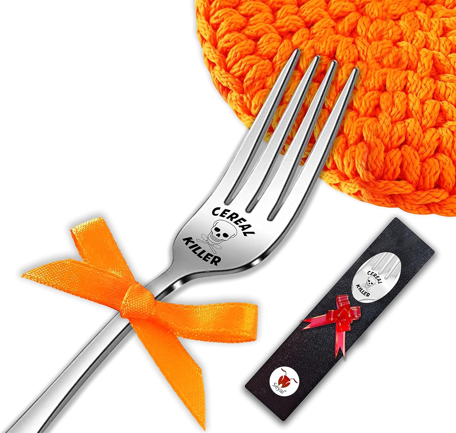Seyal Regalo de tenedor mata cereales