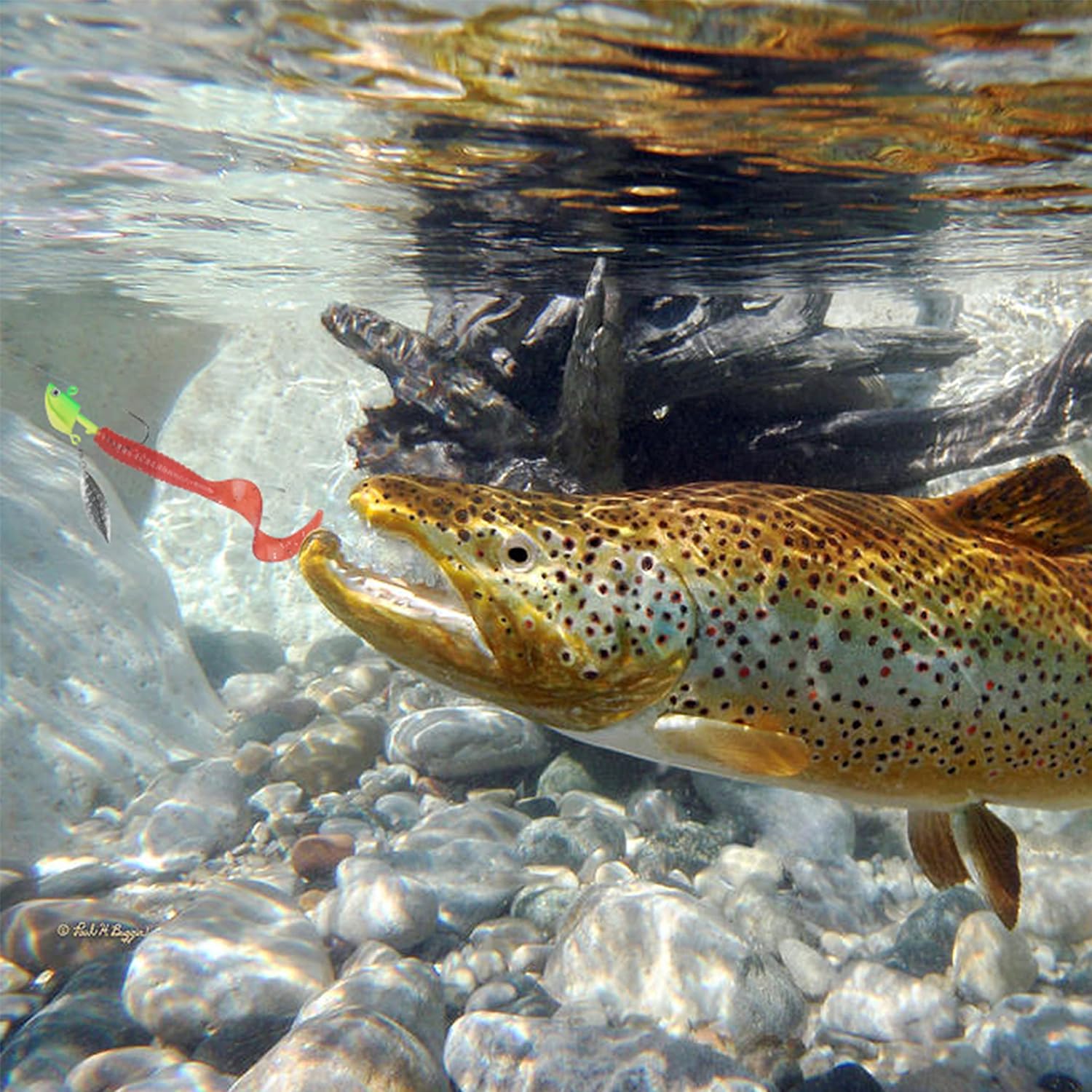 16 piezas de cabezas de calar de pesca con hoja de sauce Swimbait, gancho debajo de las plantillas giratorias para pesca de lubina, 14 onzas, 38