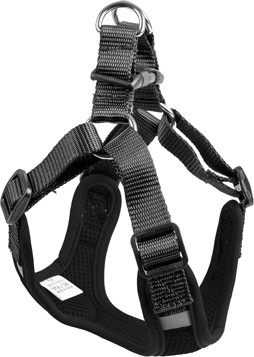 H&K Scout LoPro Arnés  Bone Dana Red  Arnés chaleco de malla fácil control con tiras reflectantes para mayor seguridad (Small)