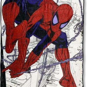 Marvel Spider-Man Webslinger – Manta de forro polar de franela súper suave y ligera de 45 x 60 pulgadas Marvel Spider-Man Webslinger – Manta de forro polar de franela súper suave y ligera de 45 x 60 pulgadas