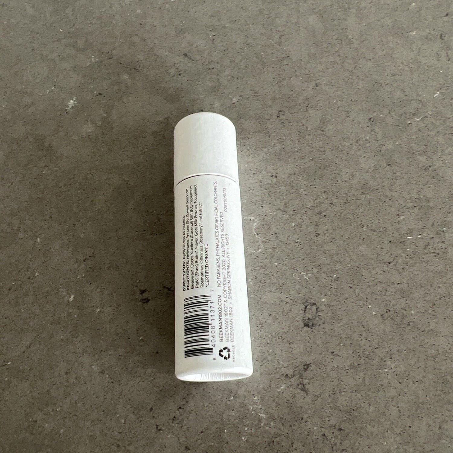 Beekman 1802 Lip Balm – 0.15 oz, Pack of 3 – With Goat Milk, Vitamin E & Beeswax for Dry, Cracked Lips – Good for Sensitive Skin – Cruelty Free