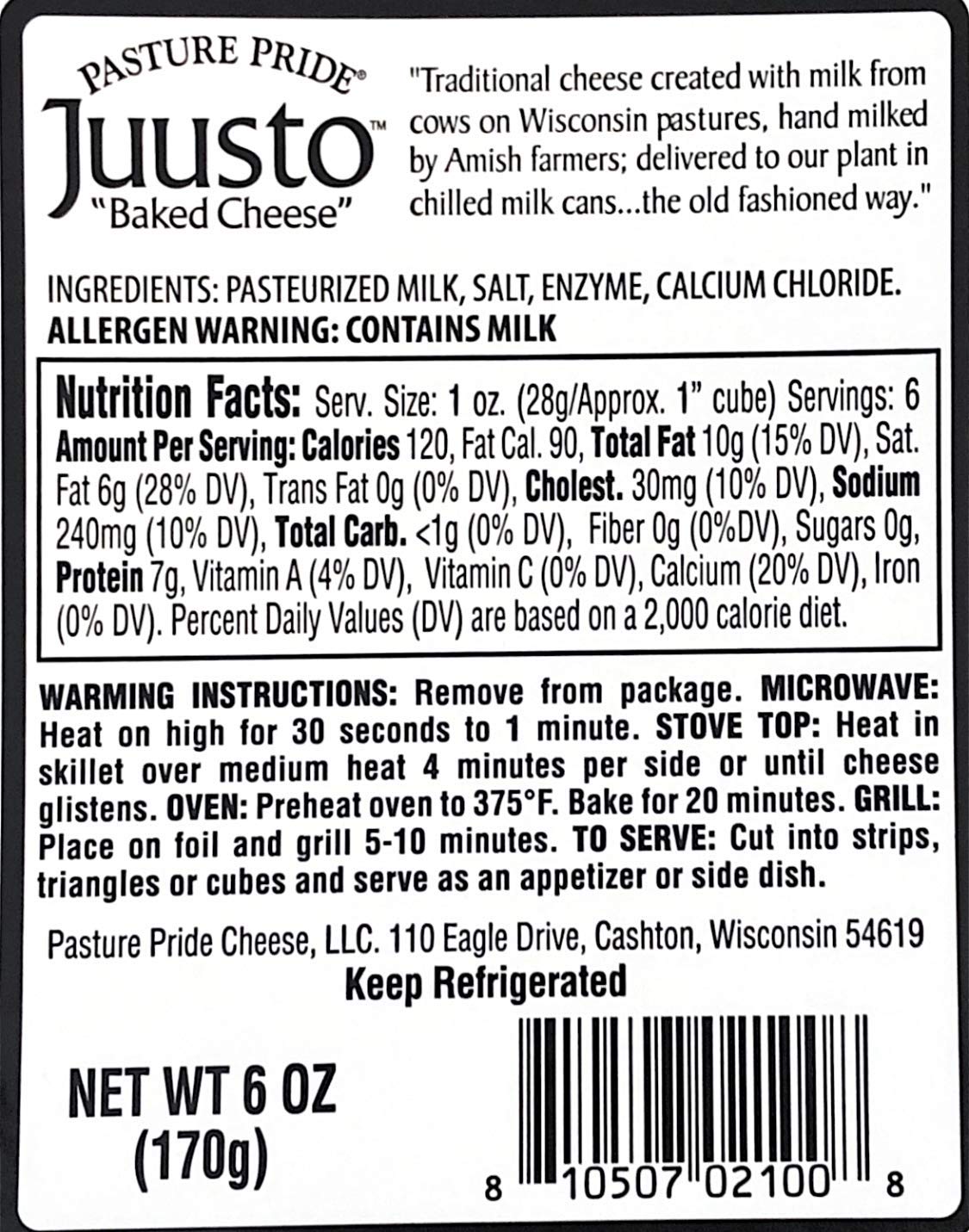 Juusto Variedad de Panes Horneados Queso-Juusto, Juusto Bacon & Juusto Italiano – Paquete de 3