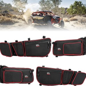 KEMIMOTO Bolsas de puerta X3 compatibles con Cam Am Maverick X3 Max Turbo R X DS MR RS Turbo R RR 2017 2018 2019 2020 2021 2022 2023 2024, KEMIMOTO Bolsas de puerta X3 compatibles con Cam Am Maverick X3 Max Turbo R X DS MR RS Turbo R RR 2017 2018 2019 2020 2021 2022 2023 2024,