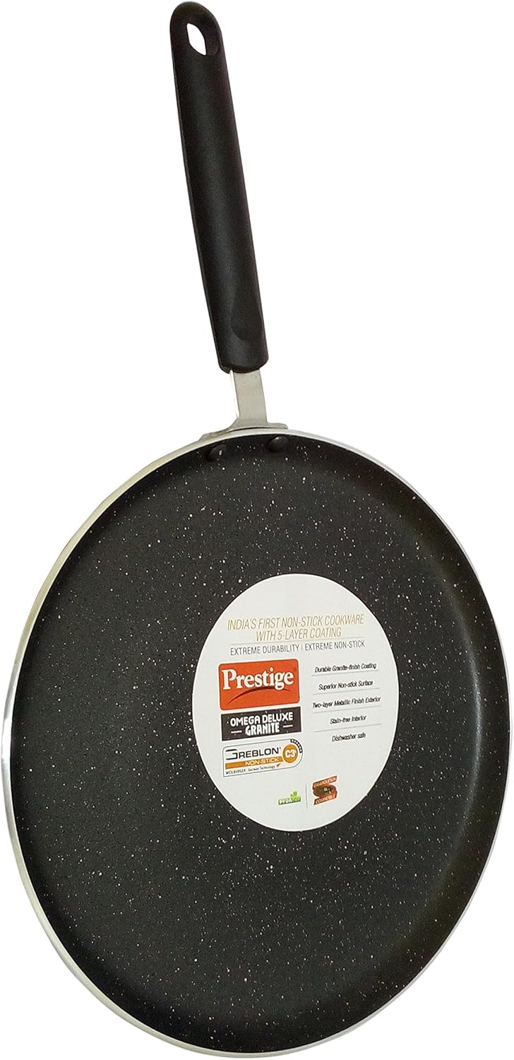Prestige Manttra Omega Deluxe Granito Omni Dosa Tawa, 11.024 in