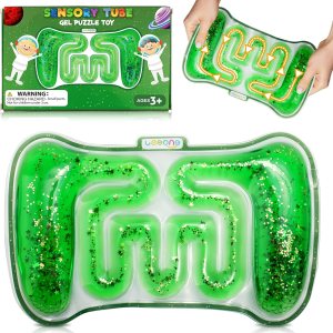 Juguetes sensoriales esponjosos para niños  Juguete sensorial de tubo lleno de colorido Goo, purpurina, herramienta calmante para autismo, ansiedad, Juguetes sensoriales esponjosos para niños  Juguete sensorial de tubo lleno de colorido Goo, purpurina, herramienta calmante para autismo, ansiedad,