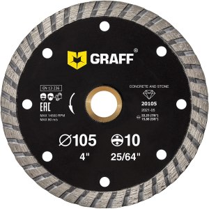 GRAFF Hoja de diamante de 4 pulgadas para amoladora angular, rueda de corte de diamante para cortar piedra, mármol, granito, ladrillo, mampostería, GRAFF Hoja de diamante de 4 pulgadas para amoladora angular, rueda de corte de diamante para cortar piedra, mármol, granito, ladrillo, mampostería,
