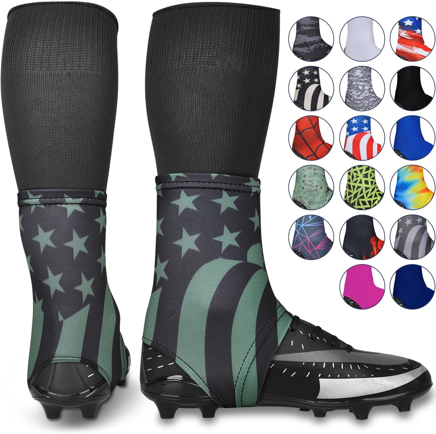 Exxact Sports Fundas para tacos de fútbol  Fundas de fútbol para tacos, fundas de tacos de fútbol, fundas de encaje para tacos, fundas de tacos para
