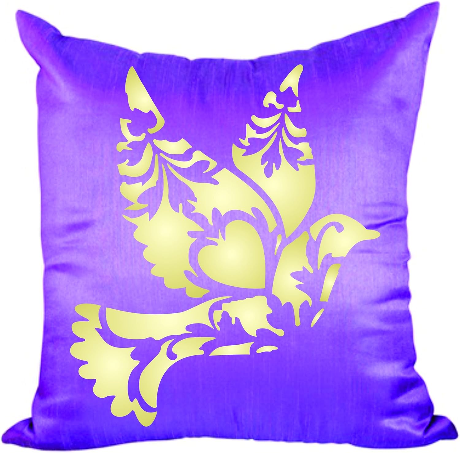Plantilla decorativa para pájaros, 6 x 7 pulgadas (M)  Plantillas decorativas estilizadas de animales salvajes y pájaros para plantilla de pintura