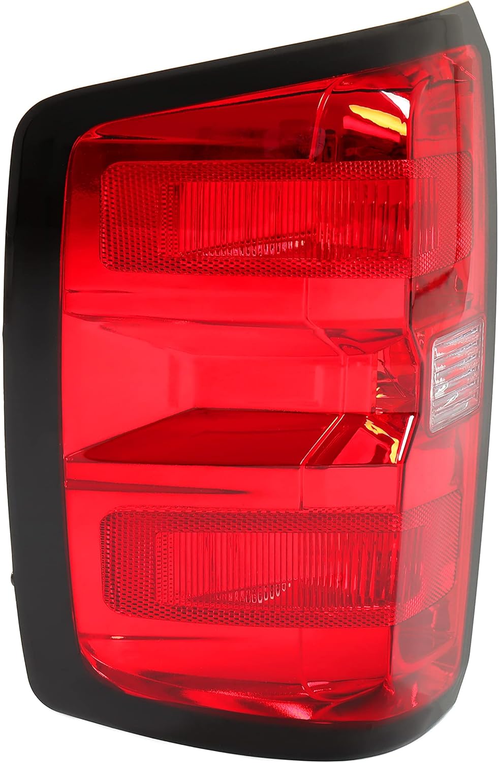 HECASA Luz trasera compatible con Chevy Silverado 2014-2018 1500 2500 3500 HD GMC Sierra 3500 HD modelos duales de repuesto para lámpara trasera