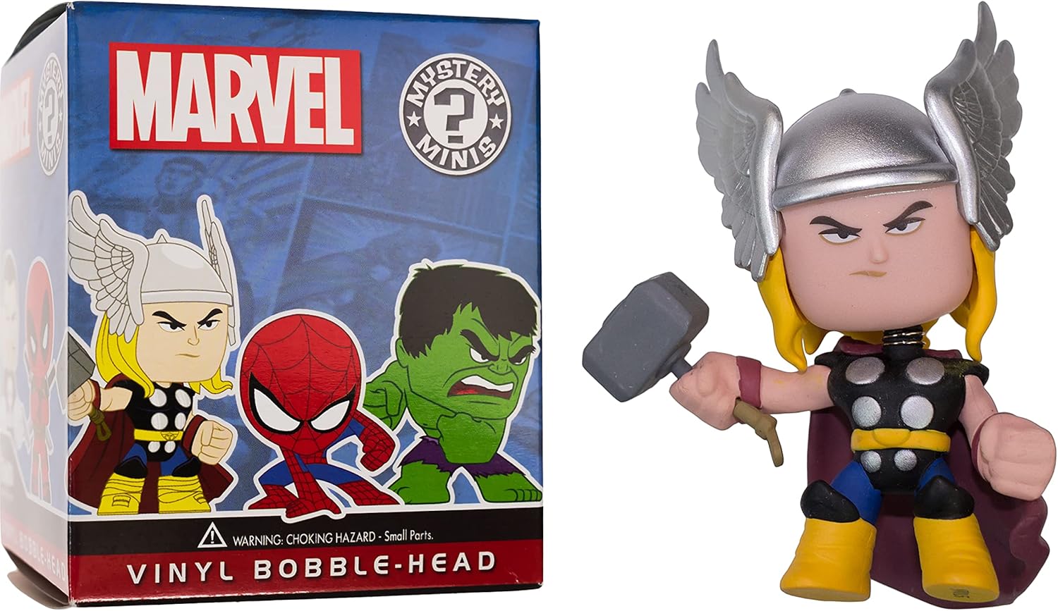 T h o r  3.1 pulgadas Fun ko Mystery Minis – Figura de vinilo con 1 protector gráfico compatible con ‘ToysDiva’ (03745  O)