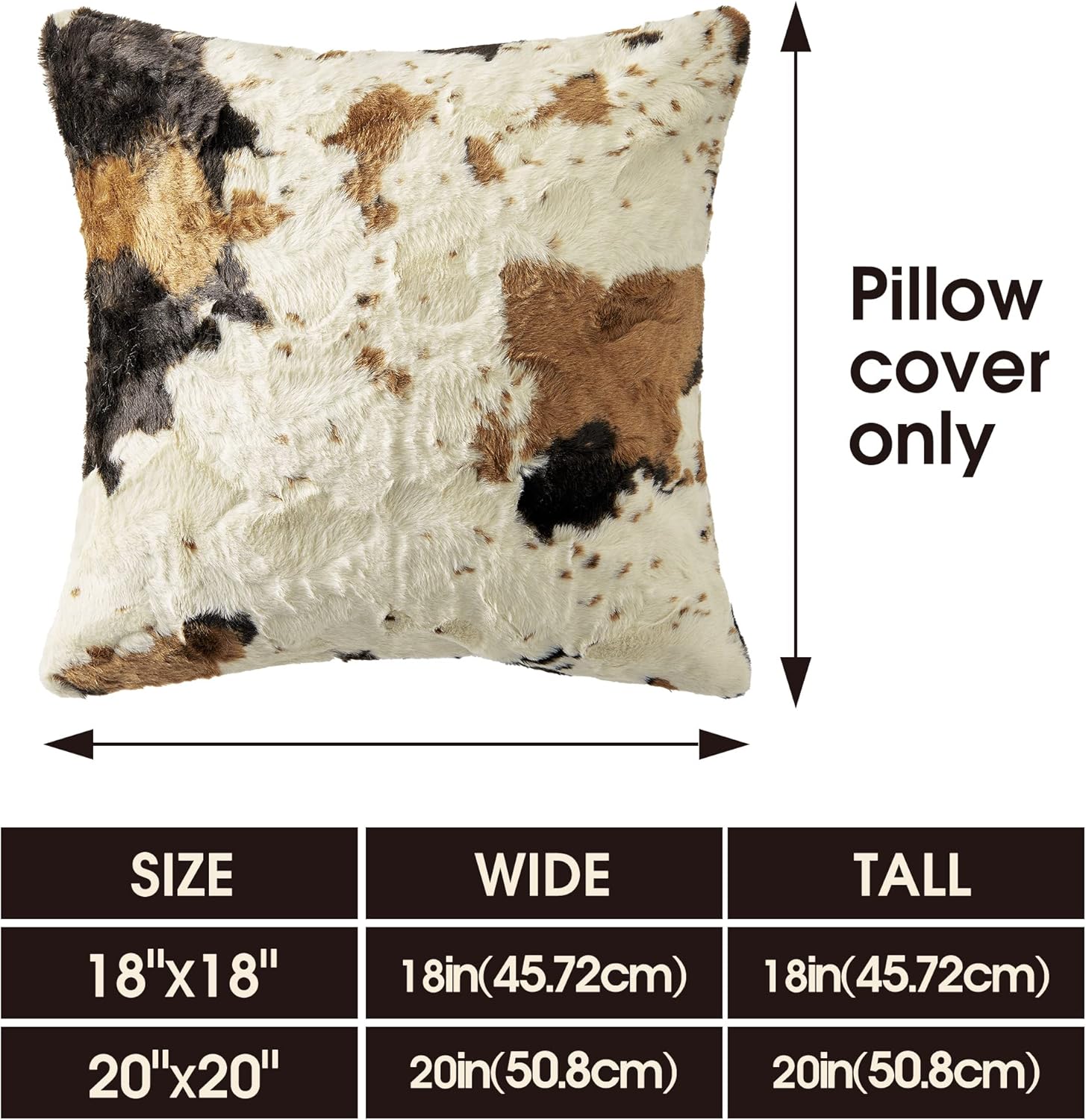 COSYCO Fundas de almohada Sherpa, fundas de cojín acogedoras y esponjosas, fundas de almohada decorativas para sofá, cama, almohadas decorativas, 18