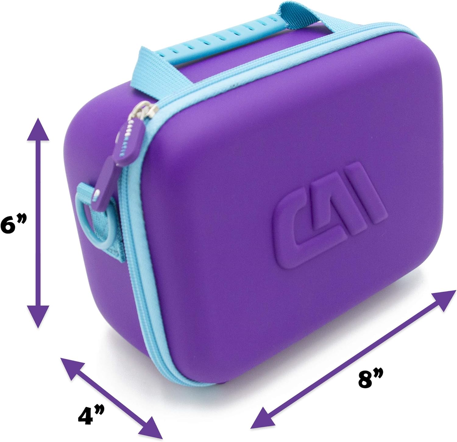 CASEMATIX Estuche de aceite esencial para transportar 20 botellas individuales de 0.2 fl oz, 0.39 onzas líquidas y 0.5 onzas líquidas, bolsa de