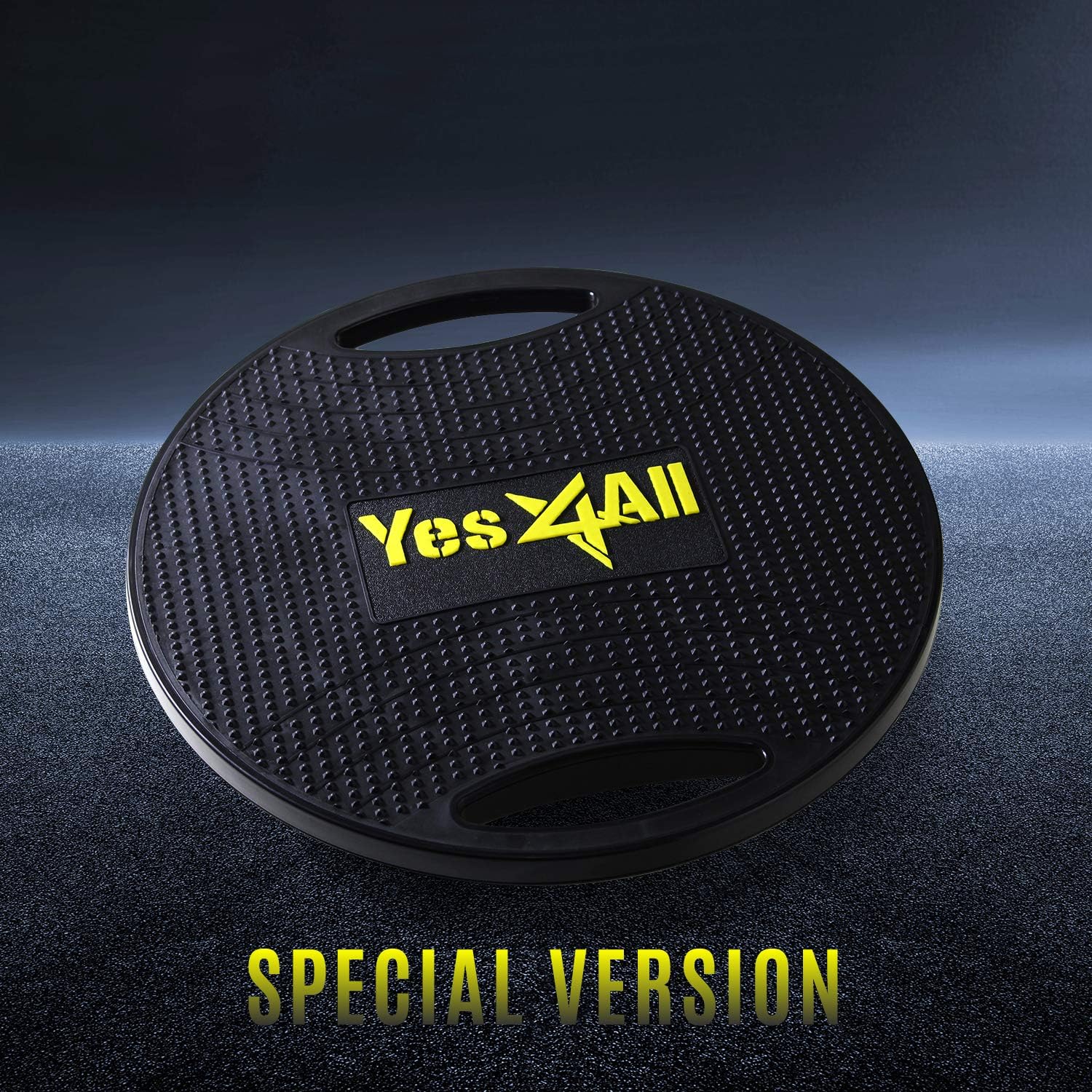Yes4All Wobble Balance Board, Core Training Board, Stretch Board, Plastic, Balance Training, Carrying, Injury Prevention