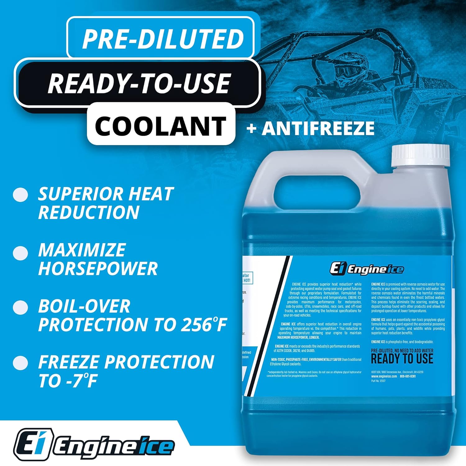 Engine Ice – anticongelante de alto rendimiento.