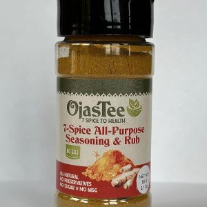 7-Spice – Condimento y frotamiento multiusos, superalimentos totalmente naturales, especias y condimentos para asar pescado, carne y verduras (2.12 7-Spice – Condimento y frotamiento multiusos, superalimentos totalmente naturales, especias y condimentos para asar pescado, carne y verduras (2.12