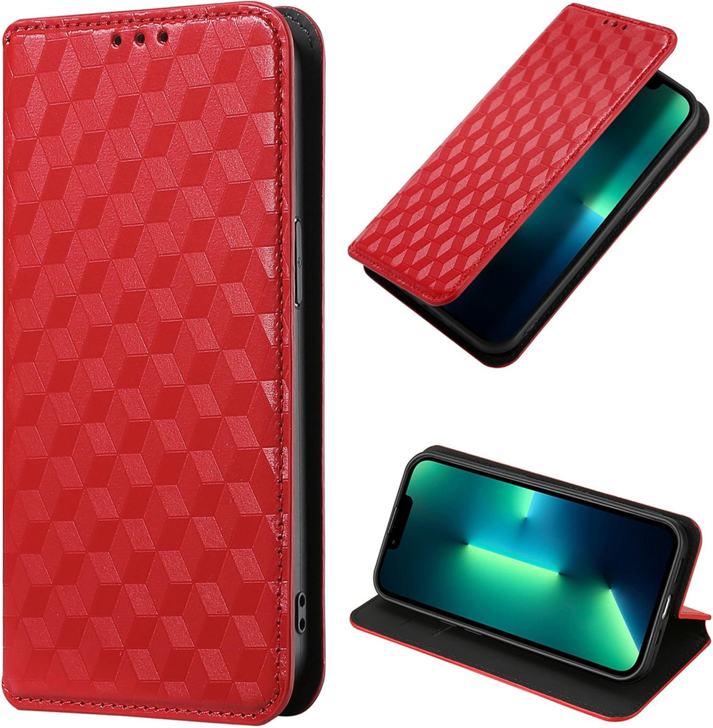 SHAMMA Case for Honor X7 Case Compatible with Honor X7 Phone Case Cover PU Leather Wallet Case LT-OS274