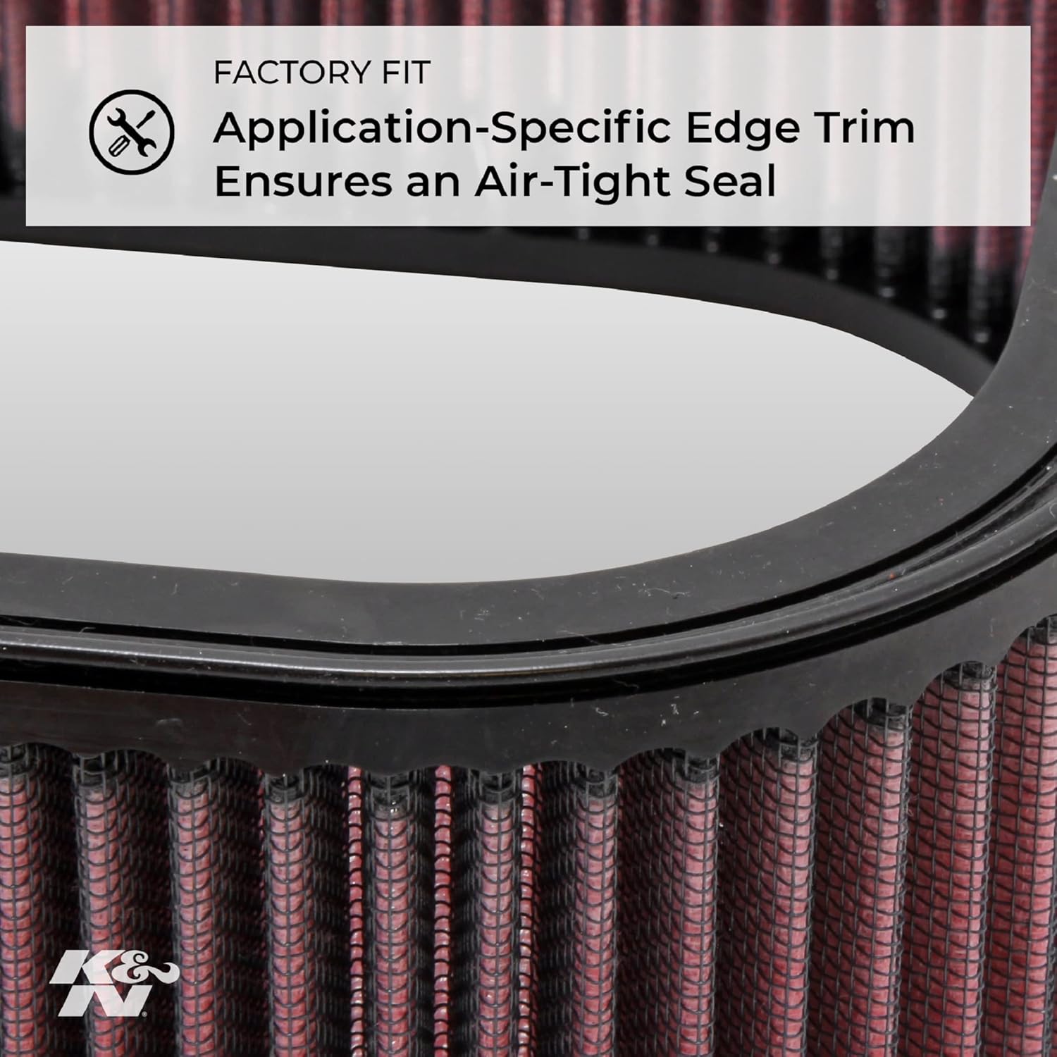K&N Filtro de aire del motor Alto rendimiento, Premium, Powersport Filtro de aire Se adapta a TRIUMPH 2011-2019 (Tiger 800 XCa, Tiger 800 XCx, Tiger