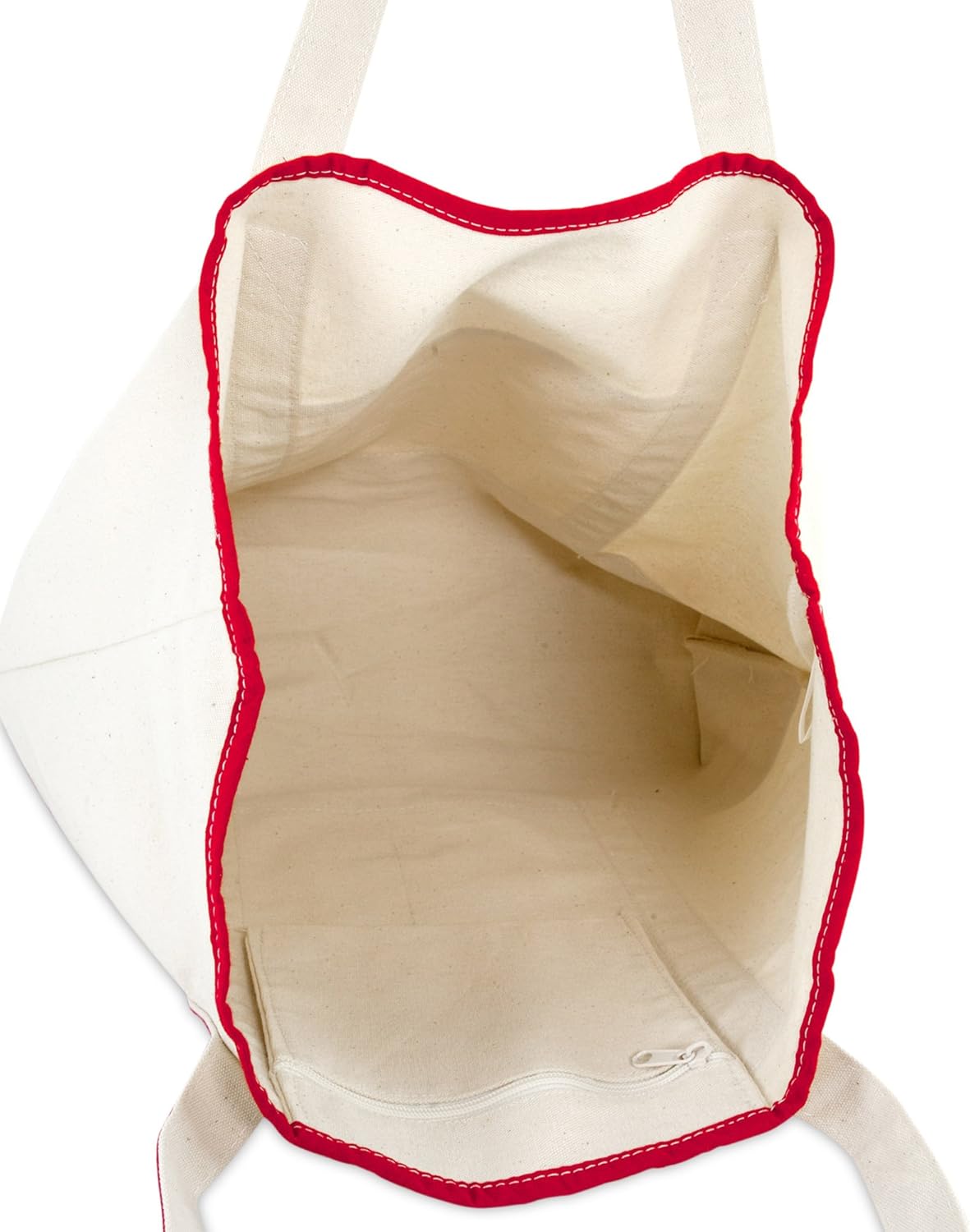 Bolsa de mano de lujo con parte superior abierta de 22 pulgadas con bolsillo exterior