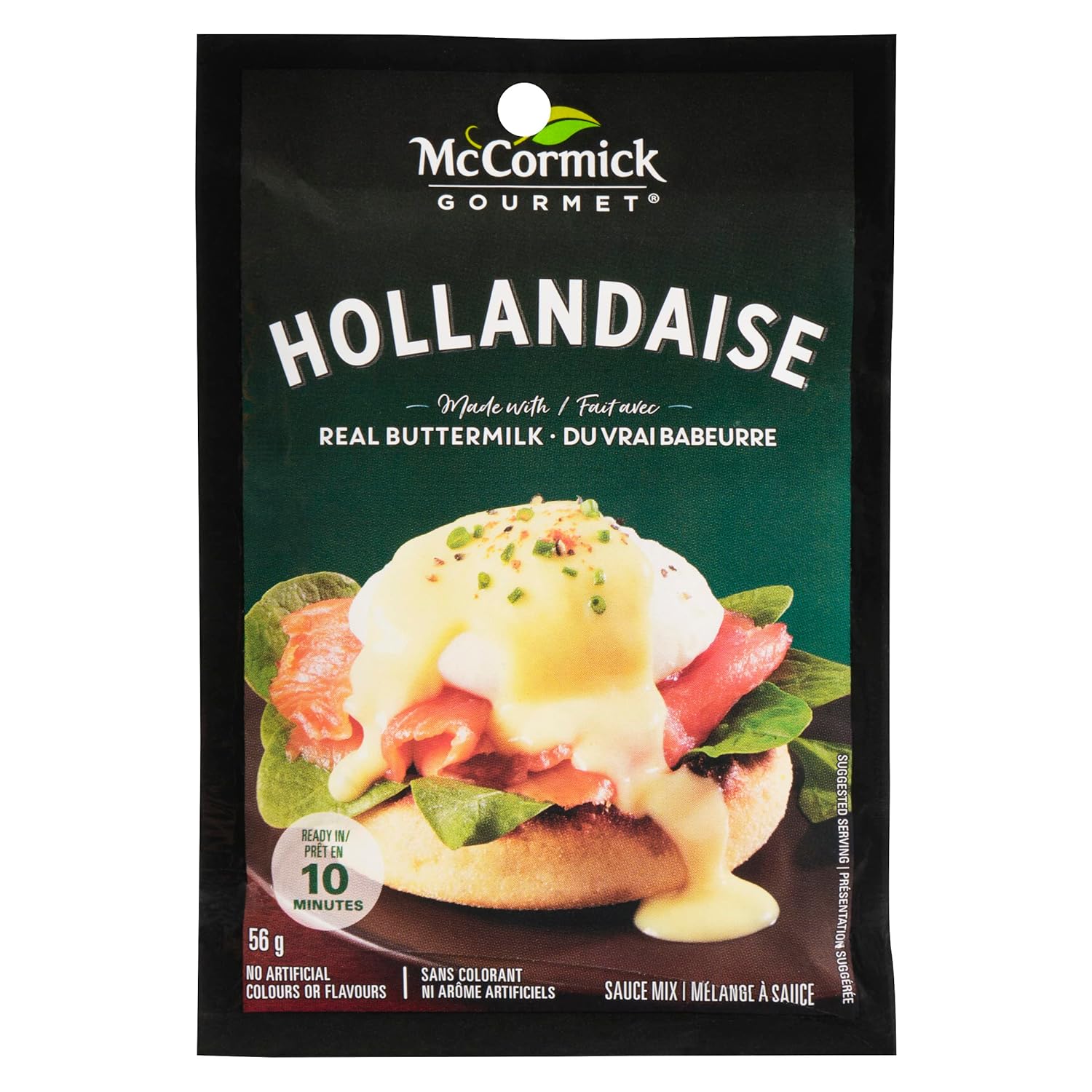 McCormick Hollandaise Sauce, 1.98 oz (importada de Canadá)