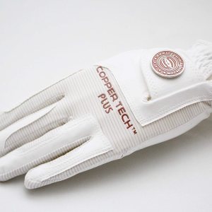 Copper Tech Guantes de golf para mujer Plus que se usan en la mano izquierda para el golfista diestro Copper Tech Guantes de golf para mujer Plus que se usan en la mano izquierda para el golfista diestro