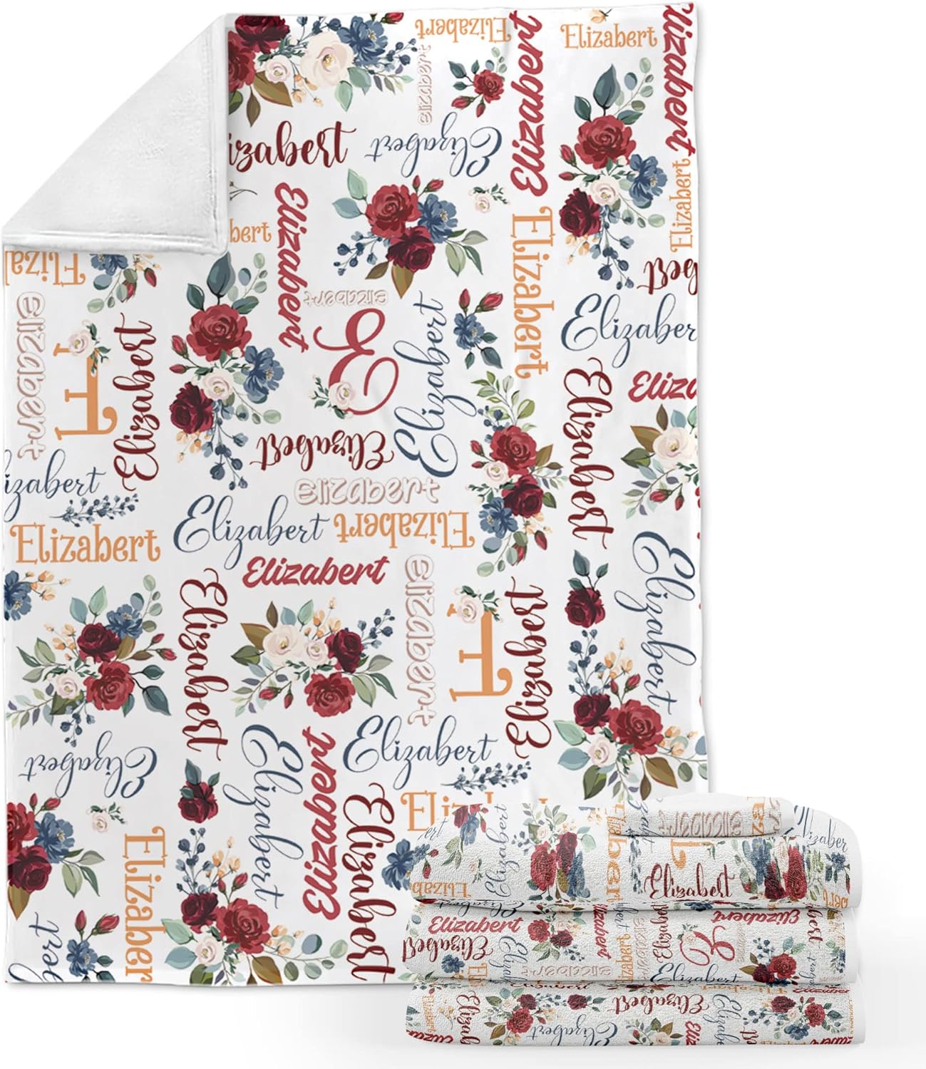 Mantas de bebé personalizadas con nombre, mantas de bebé personalizadas para niñas, manta de bebé rosa, el mejor regalo para bebé, recién nacido,