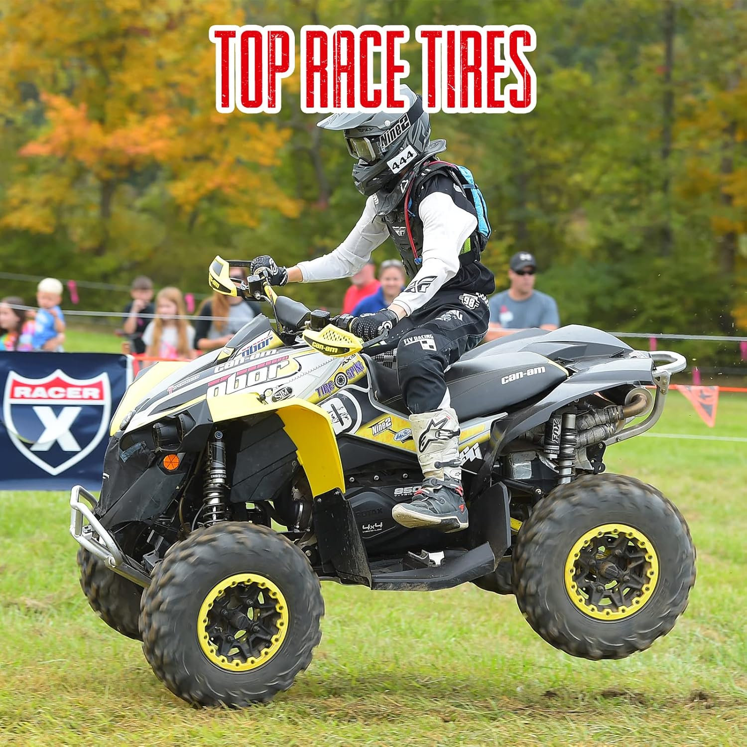 RIPLE ATV UTV SxS – Neumático de 25 x 8 x 12, neumático profesional 6PR GNCC Racing, 25X8R12 todo terreno, neumático radial todoterreno ATV (1