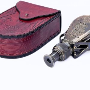 Náutico latón antiguo pequeño monocular marino vintage R & J Beck Londres 1857 Logo Binoculares para actividades al aire libre Colección del hogar Náutico latón antiguo pequeño monocular marino vintage R & J Beck Londres 1857 Logo Binoculares para actividades al aire libre Colección del hogar