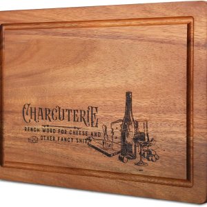 Divertida tabla de charcutería ideas de regalo Tabla decorativa de queso de madera, Día de la Madre Navidad Regalo perfecto de inauguración de la Divertida tabla de charcutería ideas de regalo Tabla decorativa de queso de madera, Día de la Madre Navidad Regalo perfecto de inauguración de la