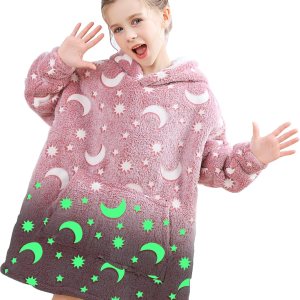 Manta con capucha, manta de forro polar Sherpa para niños, manta de franela con capucha de felpa, regalo de sudadera con bolsillo gigante, Manta con capucha, manta de forro polar Sherpa para niños, manta de franela con capucha de felpa, regalo de sudadera con bolsillo gigante,