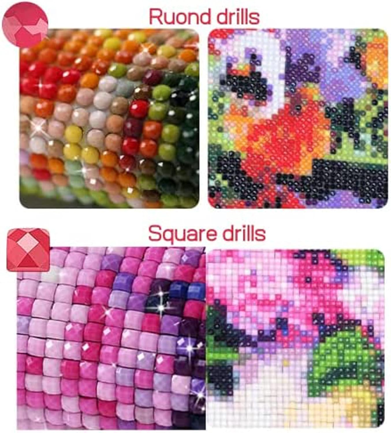 Kits de pintura de diamantes personalizados, fotografía de arte de diamantes 5D personalizada para adultos, personaliza tu propia imagen, kits de