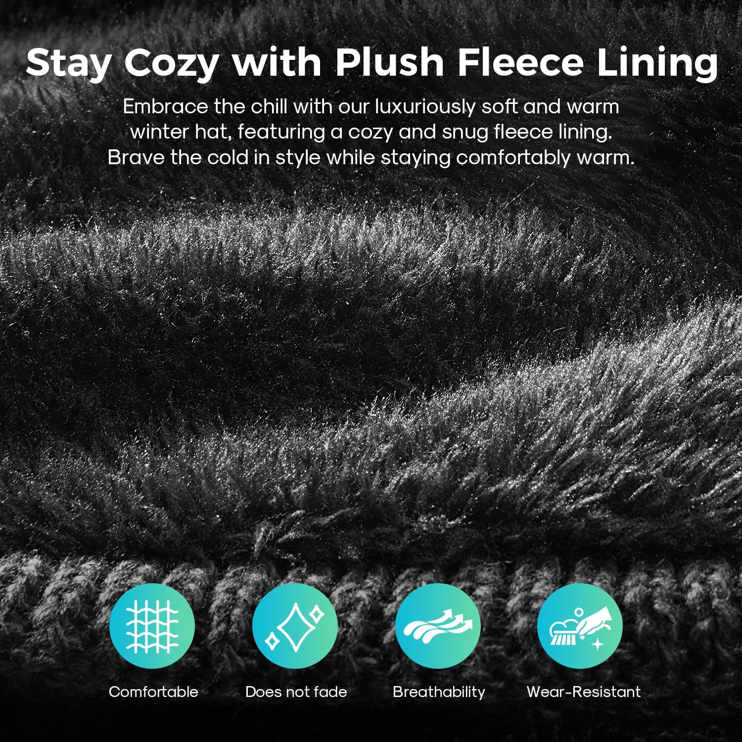 EGOUTI Bluetooth Beanie with Light for Men, Beanie with Light LED, Headlamp Cap Wireless Headphones Gifts for Men Dad Teen