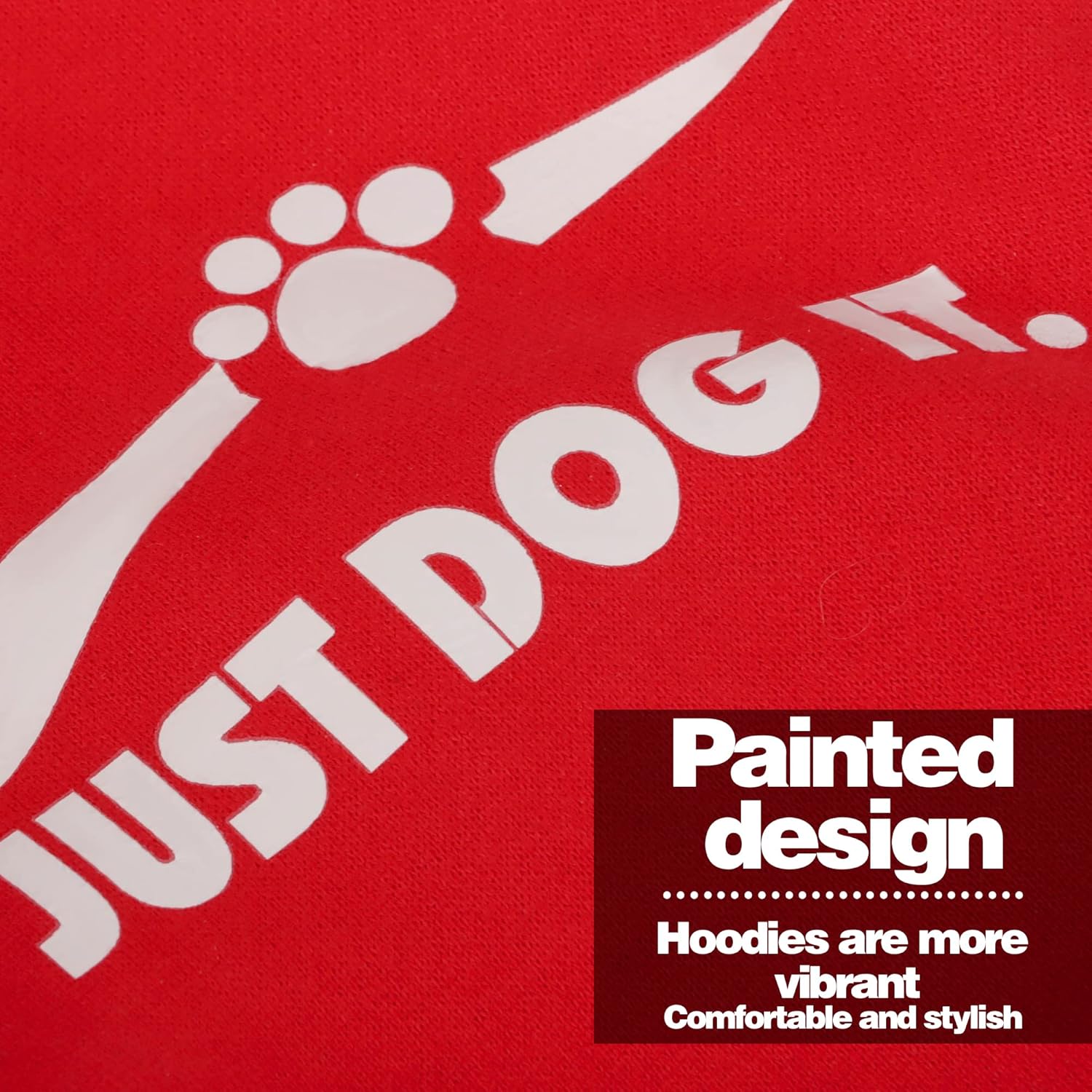Sudadera con capucha gris para perro Chihuahua mantén a tu cachorro cálido y elegante con una sudadera estampada “Just Dog It”, ropa para mascotas y