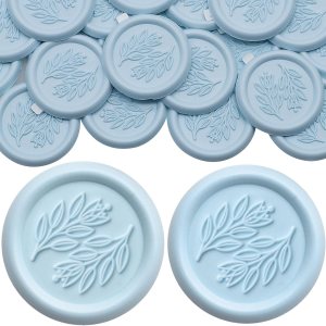 SWANGSA 50 calcomanías de sello de cera de tulipanes, calcomanías de sellado de sobres de invitación de fiesta de boda, calcomanías de cera SWANGSA 50 calcomanías de sello de cera de tulipanes, calcomanías de sellado de sobres de invitación de fiesta de boda, calcomanías de cera