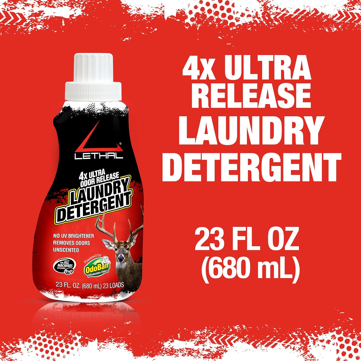 LETHAL Juego de detergente para ropa sucia con aroma y olor original de campo, con cojín para asiento de caza LiteCore Tail Mate