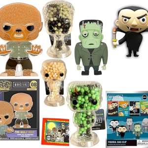 Paquete de monstruos terroristas, caja clásica universal de figuras de terror, paquete de personajes de palabras de Mash + tarjetas coleccionables Paquete de monstruos terroristas, caja clásica universal de figuras de terror, paquete de personajes de palabras de Mash + tarjetas coleccionables