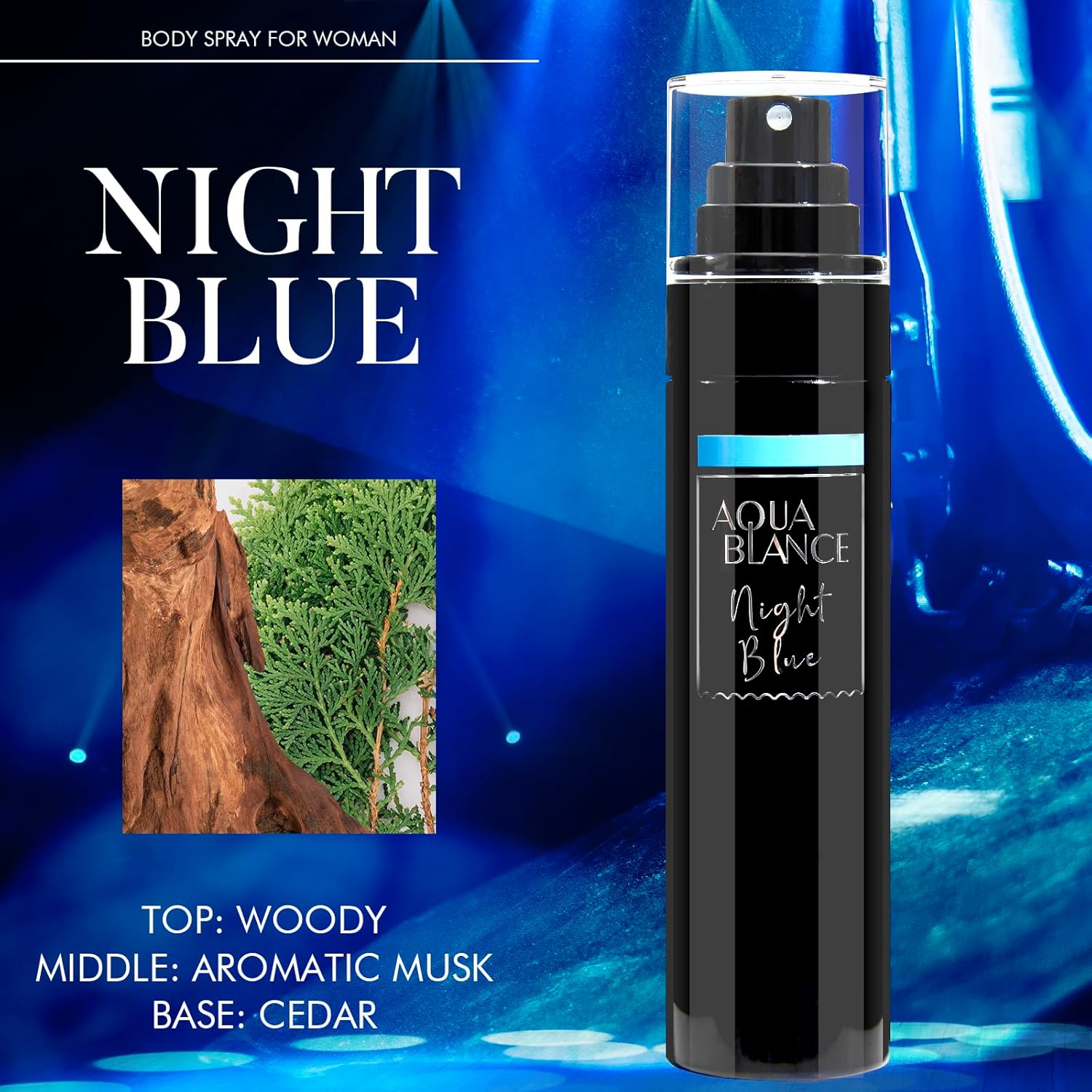 Spray corporal para hombres, spray refrescante corporal para hombre