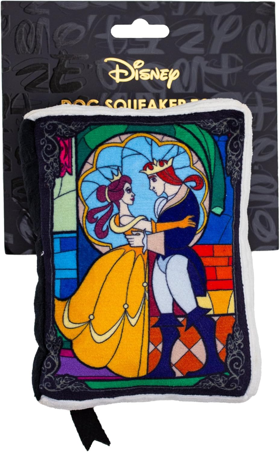 Juguete para perros de Disney, la bella de Disney y la bestia réplica de libro para mascotas, peluche