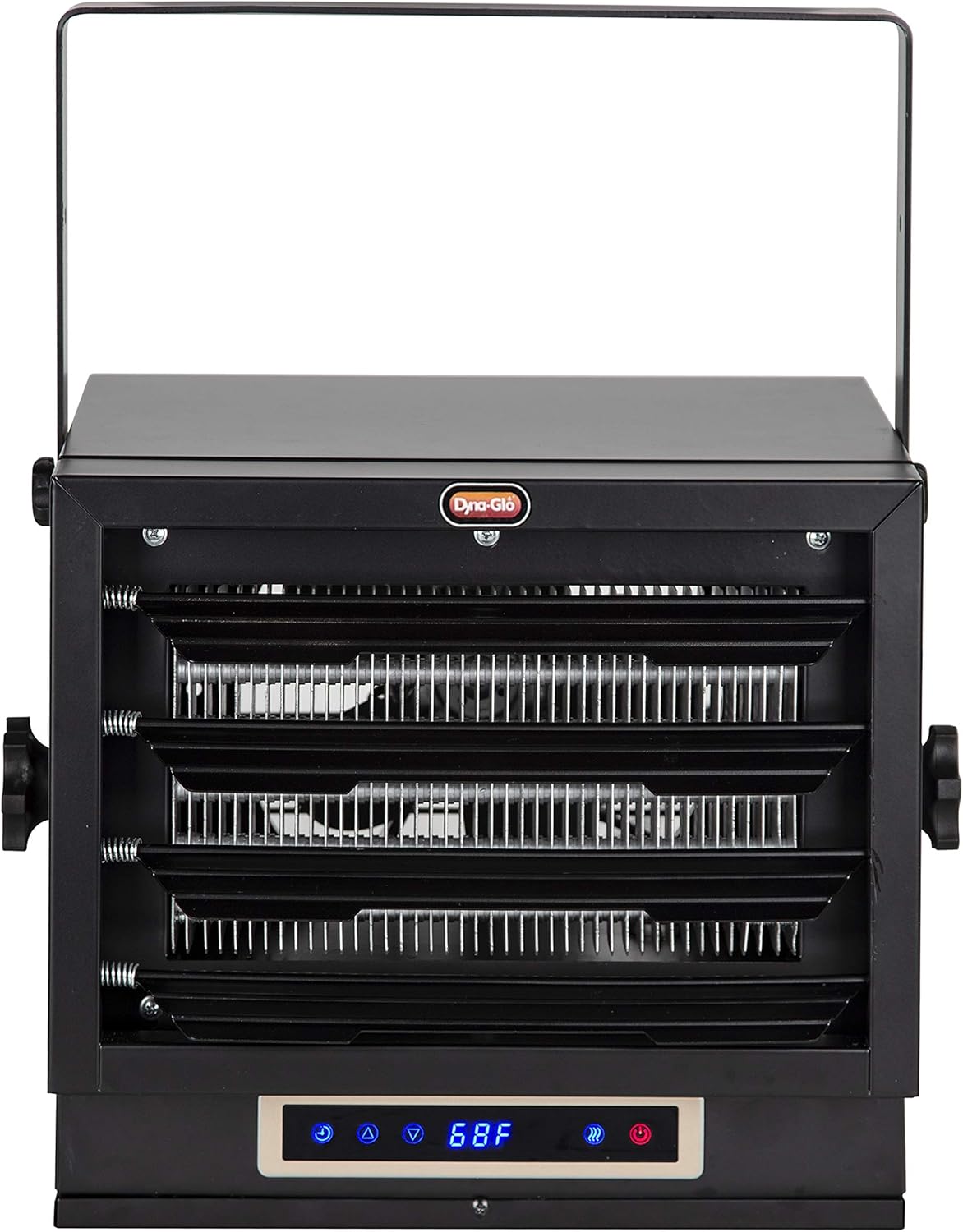 Dyna-Glo EG7500DH – Calentador eléctrico de garaje de doble calor, 7500 W, color negro